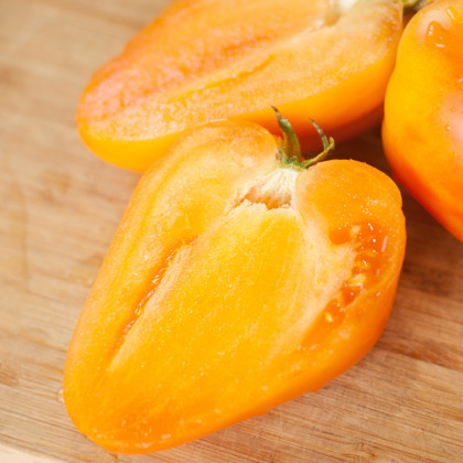 Rajče Oxheart Orange - Lycopersicon esculentum - osivo rajčat - 10 ks