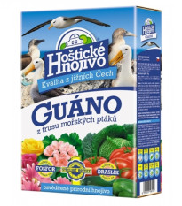 Hoštické guáno - Hoštické hnojivo - přírodní granulované hnojivo - 1 kg