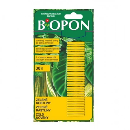 Hnojivo na zelené rostliny - BoPon - tyčinkové hnojivo - 30 ks