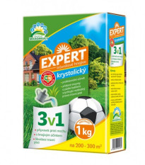 Hnojivo na trávník Expert 3 v 1 - Forestina - pevné hnojivo - 1 kg