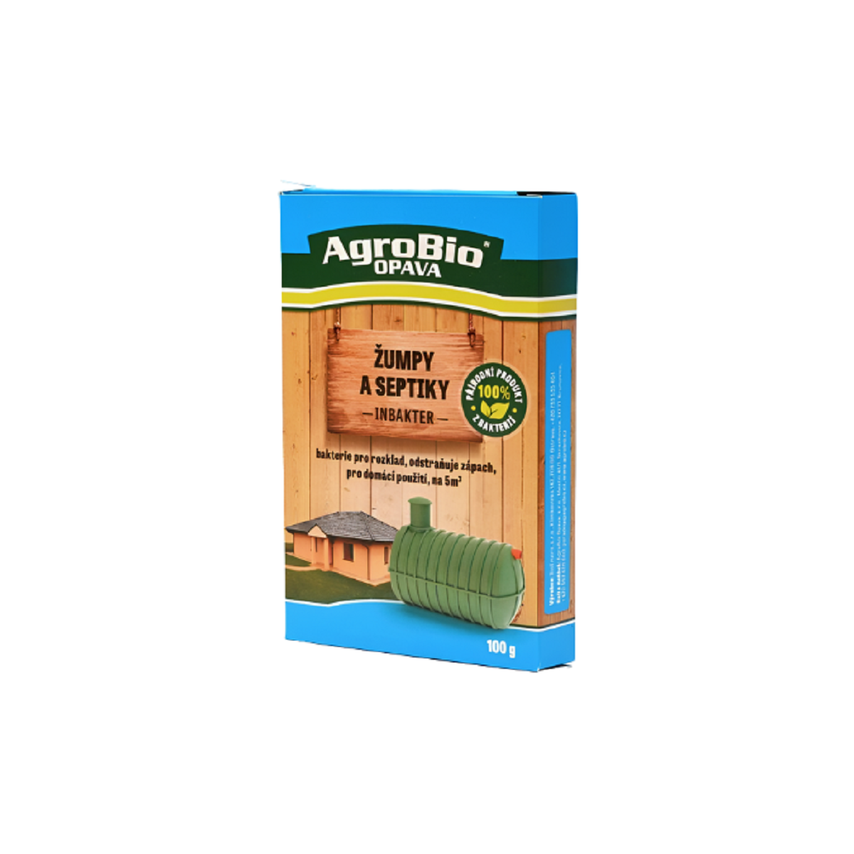 Inbakter žumpy a septiky - AgroBio - přírodní stimulátor - 100 g