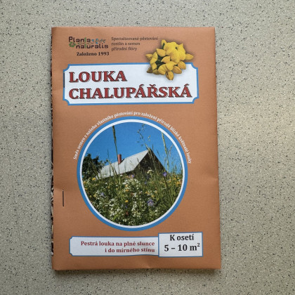Chalupářská louka - osivo Planta Naturalis - směs lučních květin a trav - 10 g