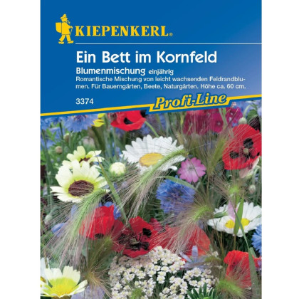 Směs květin - Záhon v kukuřičném poli - osivo Kiepenkerl - směs letniček - 1 ks