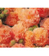 Topolovka plnokvětá oranžová Chaters - Alcea rosea - osivo topolovky - 7 ks